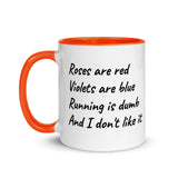 Roses are Red...running is dumb NOW WITH COLOR!